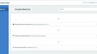 Unsubscriber screenshot