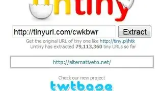 Untiny screenshot