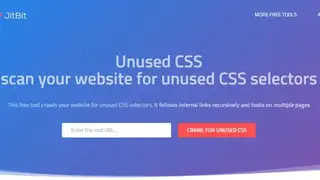 Unused CSS finder screenshot