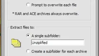 Unziplify screenshot