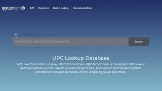 UPCDB screenshot