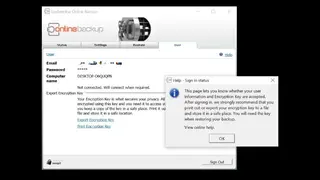 Updatestar Online Backup screenshot