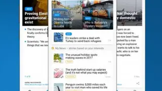 Upday screenshot