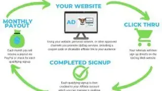 UpDog Web Hosting screenshot