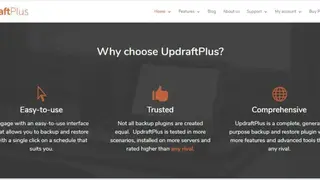 UpdraftPlus screenshot