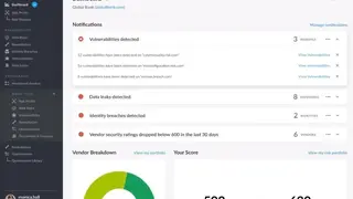 UpGuard Vendor Risk screenshot