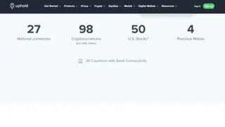 Uphold screenshot