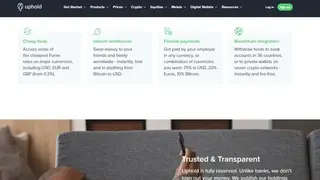 Uphold screenshot
