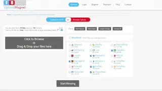 UploadMagnet screenshot