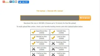 UploadOnAll screenshot