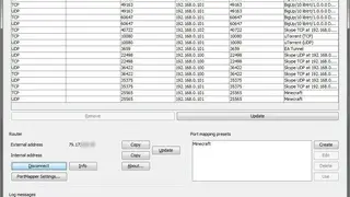 UPnP PortMapper screenshot