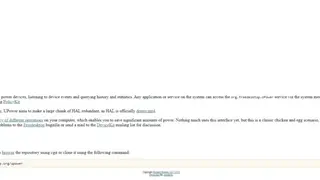 Upower screenshot