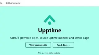 Upptime screenshot