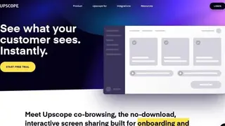 Upscope screenshot