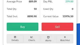 Upstox screenshot