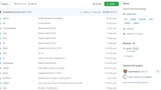 Upterm Secure Terminal Sharing screenshot