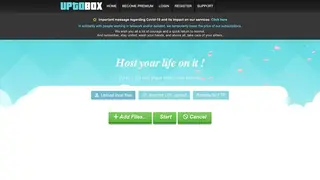 Uptobox screenshot