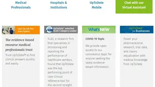 UpToDate screenshot