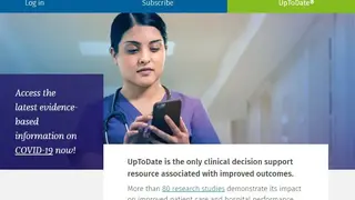 UpToDate screenshot