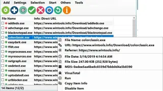 upToDate downloader screenshot