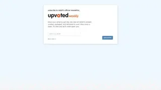 Upvoted Weekly screenshot