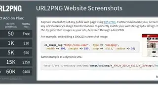 URL2PNG screenshot