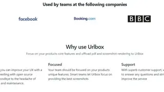 UrlBox screenshot