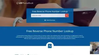 US Phone Book screenshot