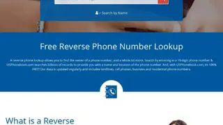 US Phone Book screenshot