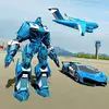 US Police Robot Car Game Police Plane Transport