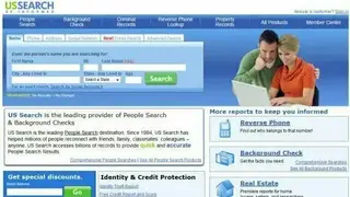 US Search screenshot