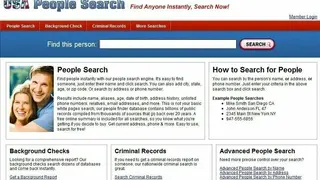 USA People Search screenshot