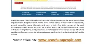 USA People Search screenshot