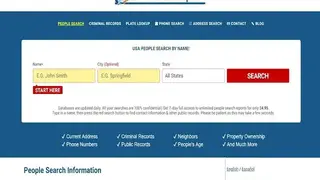 USA People Search screenshot