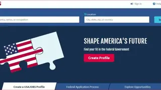 USAJobs screenshot