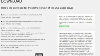 USB Audio ASIO Driver screenshot