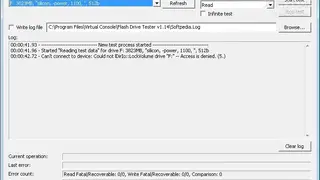 USB Flash Drive Tester screenshot