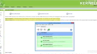 USB over Ethernet screenshot
