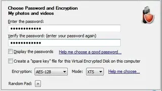 USBCrypt screenshot