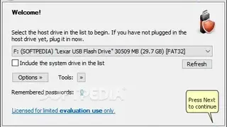 USBCrypt screenshot