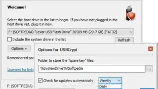 USBCrypt screenshot