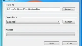 USBWriter screenshot