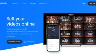 Uscreen screenshot