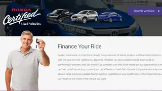 Used Cars Canada screenshot