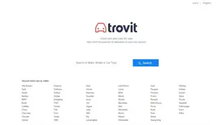 Used cars for sale – Trovit screenshot