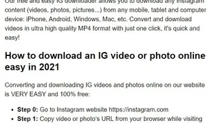 Useful.tools Download Instagram Videos screenshot