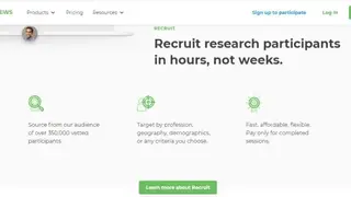 User Interviews screenshot