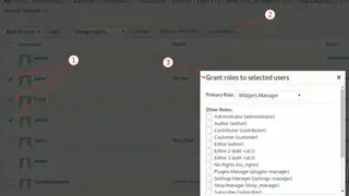 User Role Editor screenshot
