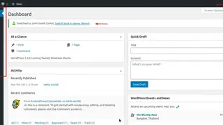 User Switching screenshot