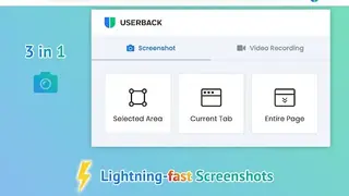 Userback screenshot
